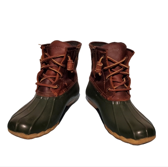 Sperry Top-Sider Zip-Up Ankle Duck Boots Women's Size 6 - Picture 5 of 8